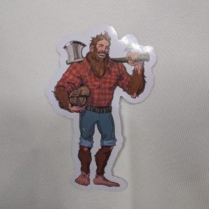 Sasquatch - Character Sticker