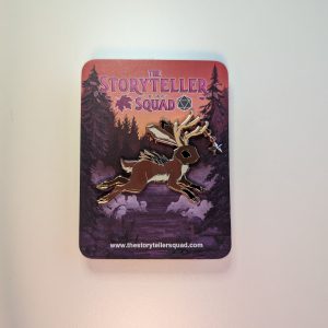 Windy the Jackalope - Enamel Pin