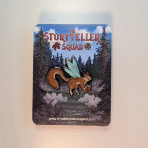 Tom the Squirrel Sprite - Enamel Pin