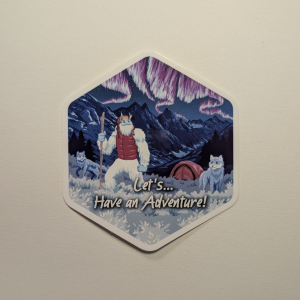 Yeti - Adventure Sticker