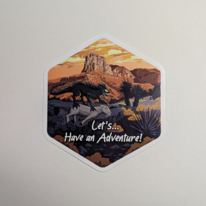 Chupacabra - Adventure Sticker