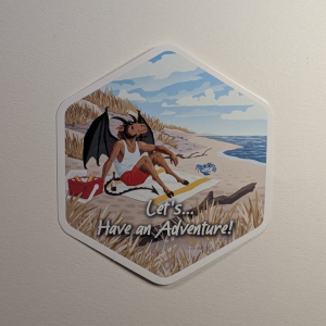 Jersey Devil - Adventure Sticker