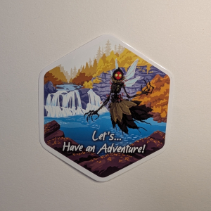 Flatwoods Monster - Adventure Sticker