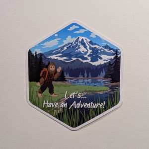Sasquatch - Adventure Sticker