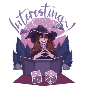 Interesting~! - Cast Sticker